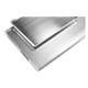 Plaque à pâtisserie aluminium - bord pincé - 60 x 40 cm - Mallard Ferrière