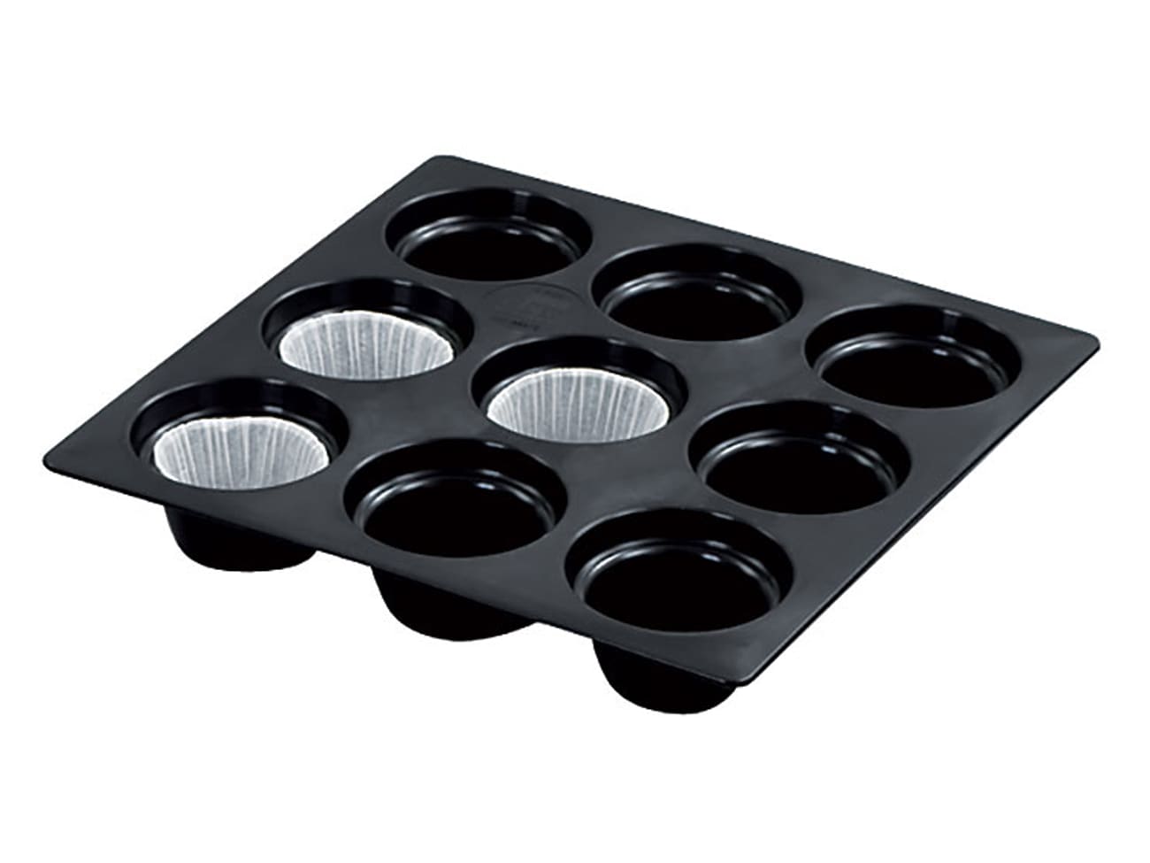 Moule à muffin en carton (x 200) - Ø 7,5 cm - Nordia - Meilleur du Chef