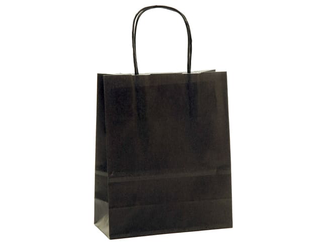 Sac cabas kraft (x 50) - Coloris noir