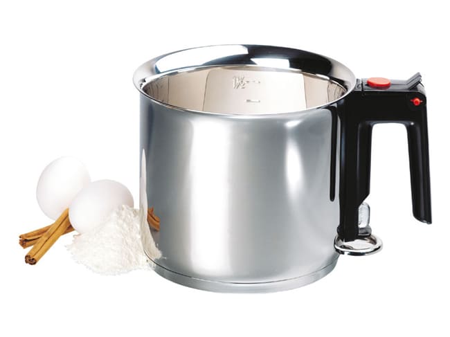 Saucière bain-marie inox - 1,5 litre - Baumalu