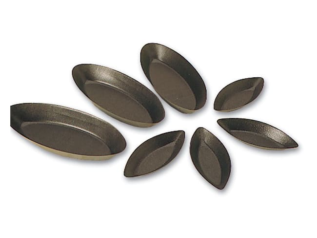 Moule Barquettes unies - Exopan® - 11 cm (x 12) - Matfer