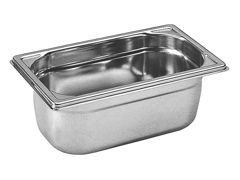 VEVOR 4PCs Bac Gastronorme GN 1/1 Récipient Inox Bain-marie 10,7 Cm