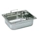 Bac gastronorme - avec poignées escamotables - GN 1/2 - Ht 15 cm - Matfer