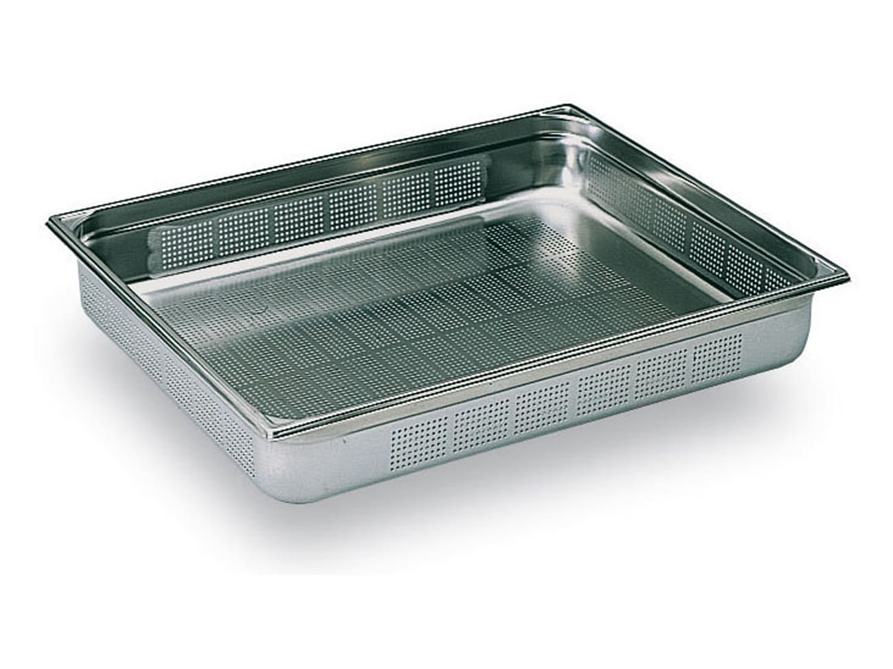 Récipient Gastronorm GN 2/3 Perforé - Inox, Profondeur 20 Mm, Idéal Bain-marie Et Présentation