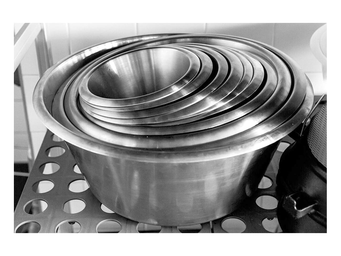 Bassine Pâtissière Conique De Buyer 40 Cm - Inox Avec 2 Anses - Fond Plat Pour Préparations Culinaires Professionnelles - 10