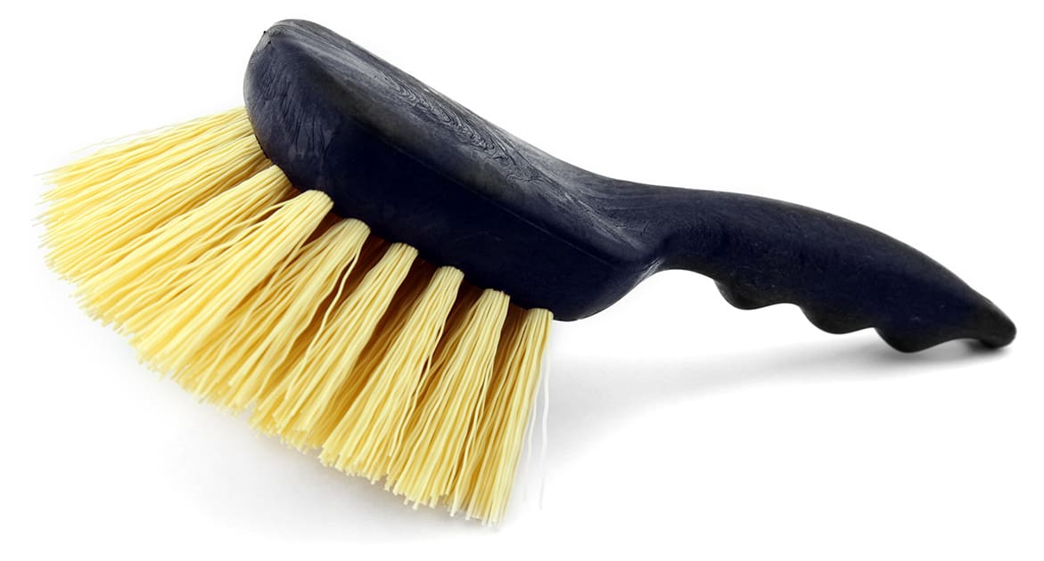 Brosse De Nettoyage Pour Wok En Bambou Craft Wok - Longueur 32 Cm (12,5 Pouces), Poils Rigides, Préservation Du Culottage