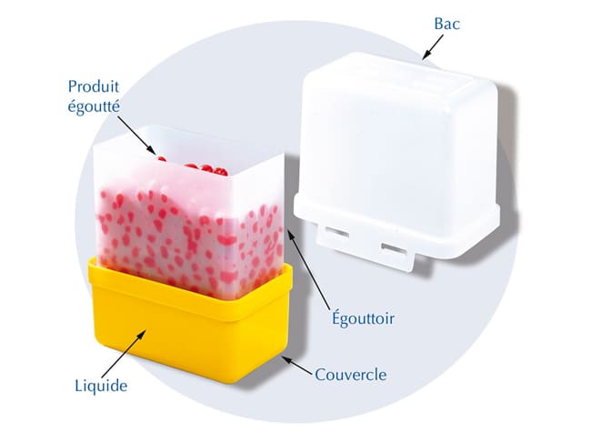 Conteneur égouttoir Duobox - Matfer