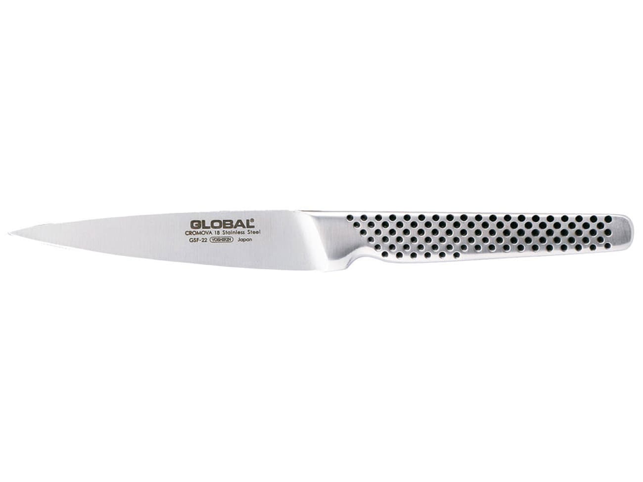 Couteau d'office plat GSF22 - Lame 11 cm - Global - Meilleur du Chef