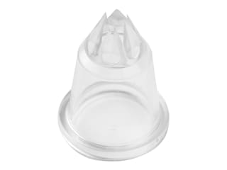 Douille cannelée 6 dents - copolyester - Ø 1,3 cm - E6 - Matfer