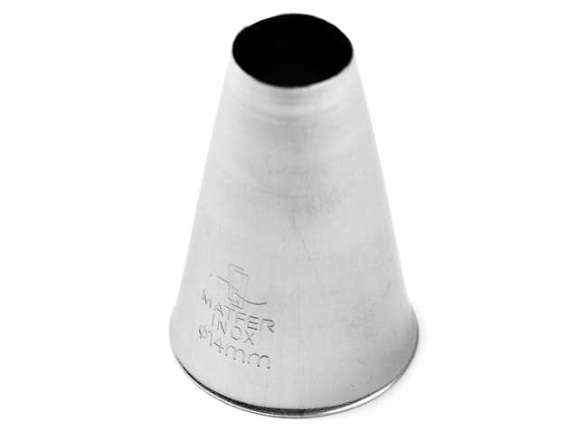 Douille unie en Inox 12 mm - Douille lisse à Pâtisserie