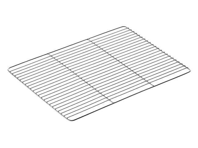 Grille plate inox - 40 x 30 cm - Matfer