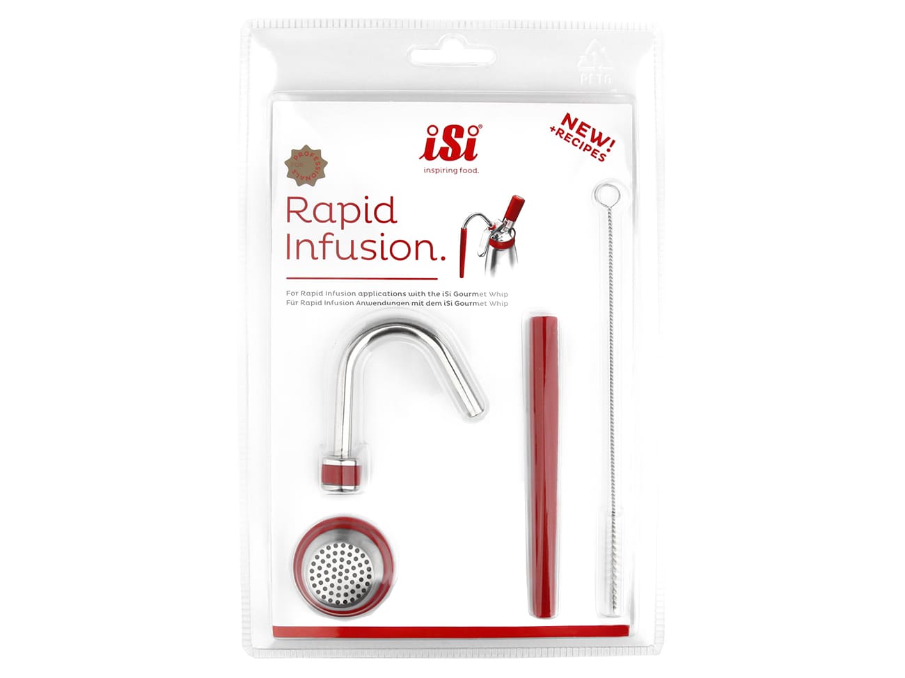 Kit Rapid Infusion siphon Isi pour arôme à froid dans les liquides