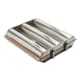 Moule à pain de mie rond triple - Inox - Ø 4,5 x 30 cm - Matfer