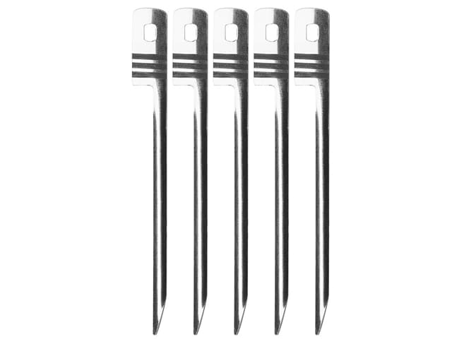 Pique steak en inox (x 10) - Cuisson à point - Matfer