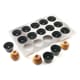 Plaque 15 moules kouglof - Exoglass® - Ø 9,5 cm - Matfer