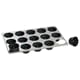 Plaque 15 moules kouglof - Exoglass® - Ø 9,5 cm - Matfer