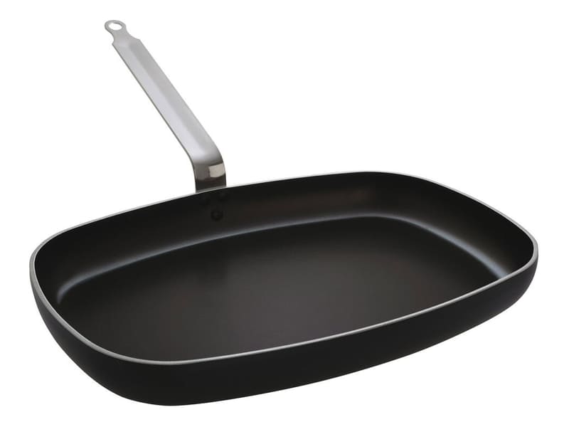 Eddingtons Poêle En Fonte Rectangulaire Presse Grillée 17,15 X 11,43 Cm - Cuisson Saine