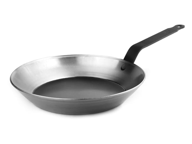 Poêle à Crêpes en tôle d'acier bleuie Ø 24 cm - Carbon Plus - De