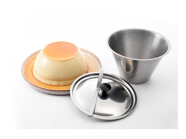 Moule à flan avec couvercle - 1,8 L - Malis