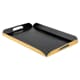 Plateau plié double face - or et noir - 28 x 19 cm (x 25) - Meilleur du Chef