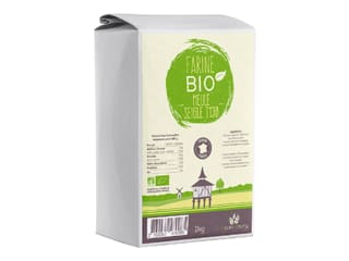 Farine de seigle T130 Bio - 1 kg - Moulin Maury