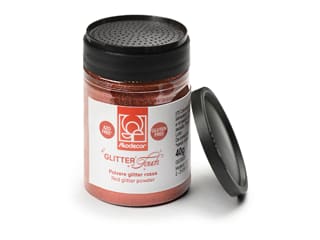 Colorant alimentaire rouge scintillant