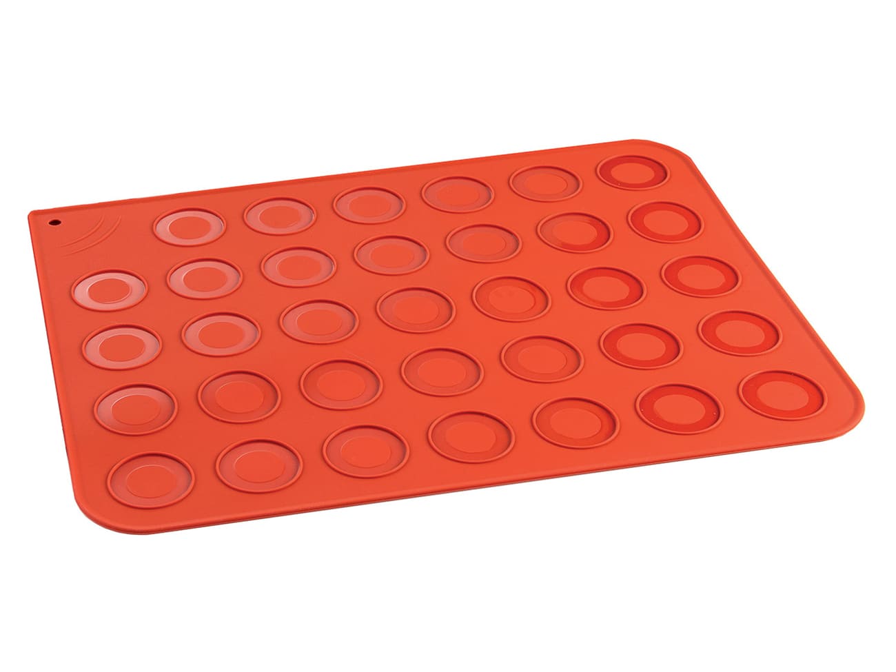 Plaque macarons pro en silicone (70 empreintes) 