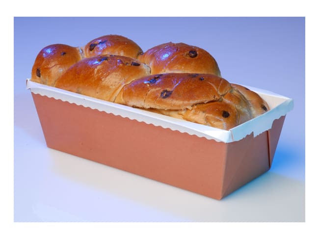 Moule à cake Optima - carton renforcé - 23,2 x 8,5 x ht 7 cm (x 40) occasion - Nordia