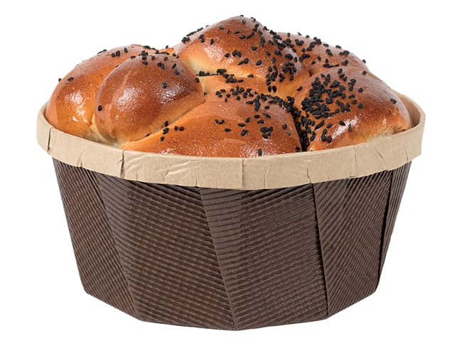 Moule spécial pains et brioches (x 10) - Nordia