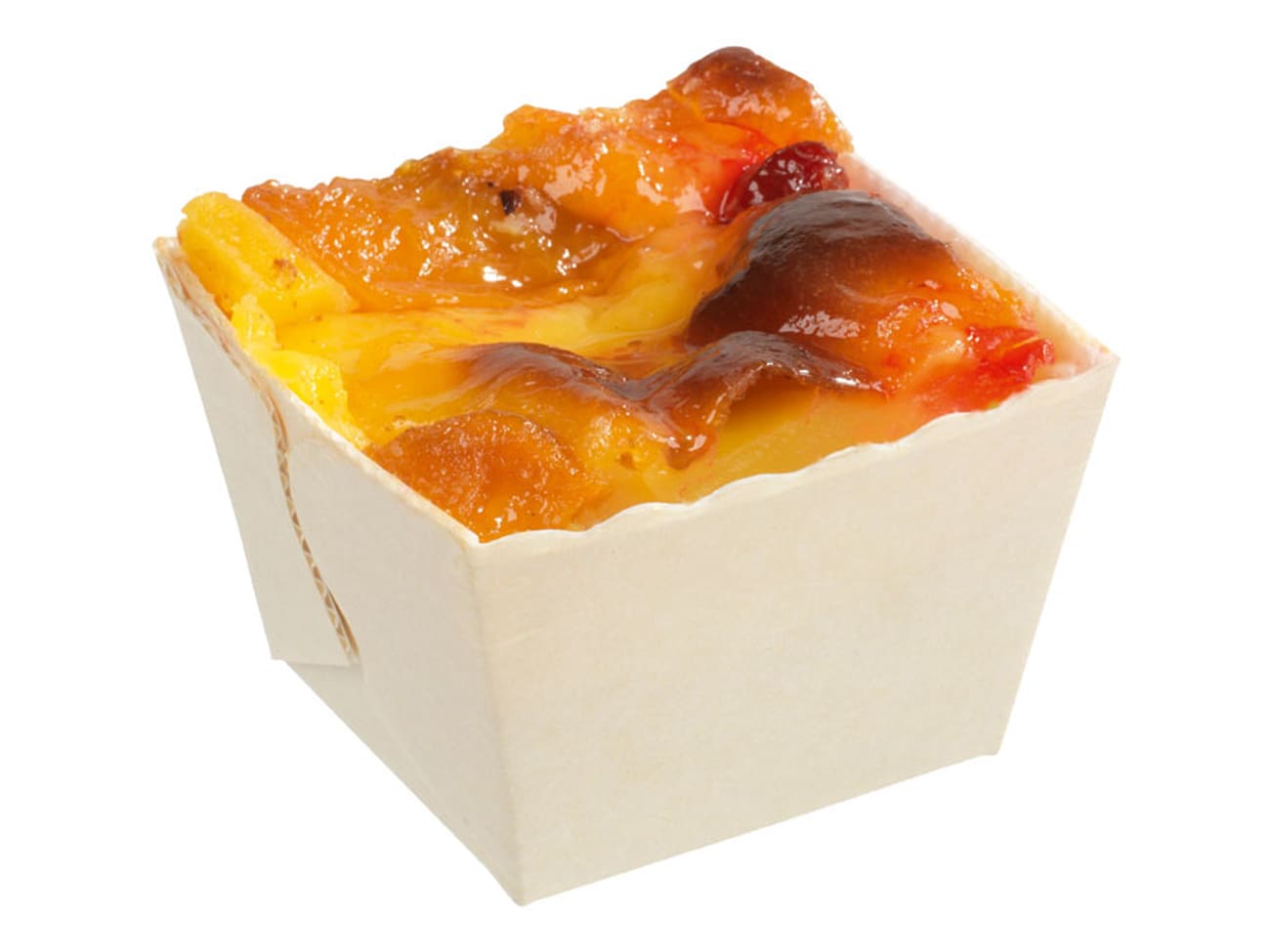 Moule à gâteau jetable carton carré 4,5 cm (x80) - Nordia