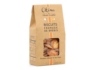 Biscuit au fromage de Brebis AOP - Ossau Iraty - 80 g - Okina