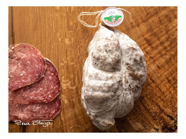 Saucisson Jésus du Pays Basque - minimum 535 g DDM proche - Pierre Oteiza