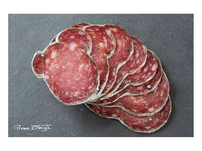 Saucisson Jésus du Pays Basque - minimum 535 g DDM proche - Pierre Oteiza