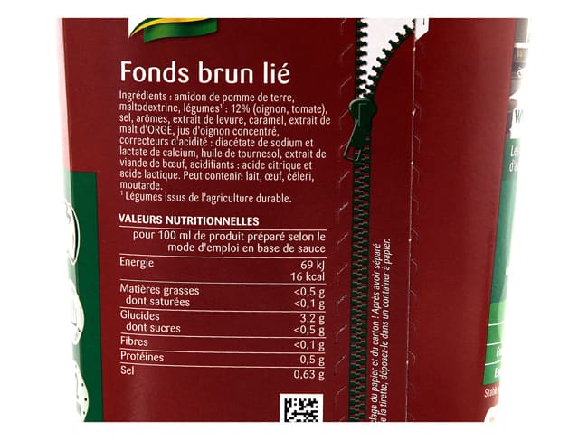 Fond brun Lié - 750 g - Knorr