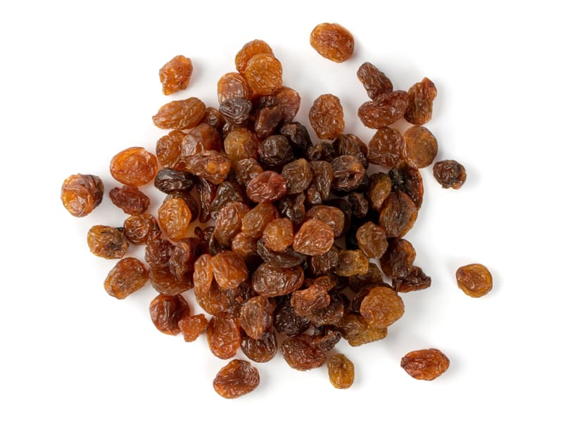 Raisins secs bruns Sultanine sachet 250g à 1kg - Bedouin