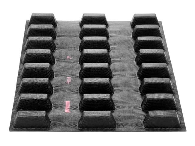 Moule cakes Fiberform - 60 x 40 cm - 8 x 3 cm (24 empreintes) - marque/pavoni