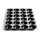 Moule demi-sphères Fiberform - 60 x 40 cm - Ø 8 cm (24 empreintes) - marque/pavoni