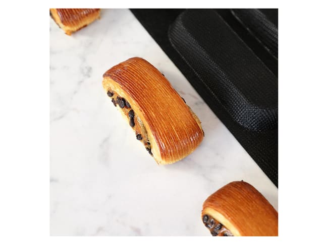 Moule éclairs Fiberform - 60 x 40 cm - 13 x 5 cm (24 empreintes) - marque/pavoni