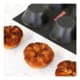 Moule muffins Fiberform - 60 x 40 cm - Ø 8 cm (24 empreintes) - marque/pavoni