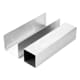 Kit moule barre pâte feuilletée - inox et aluminium - 25 x 7,6 x ht 6,9 cm - Pavoni