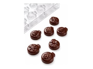 Moule chocolat Boules de Noel