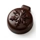 Moule chocolat Boules de Noel - par Liudmila Pascurova - 3,3 x 4,4 cm x ht 1.5 cm - Pavoni