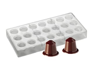 Moule chocolat - capsule de café - Pavoni