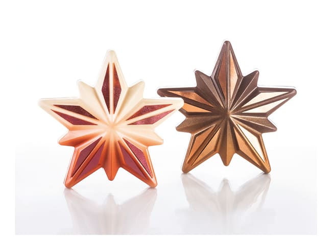 Moule chocolat étoile - Polaris - Occasion - Pavoni