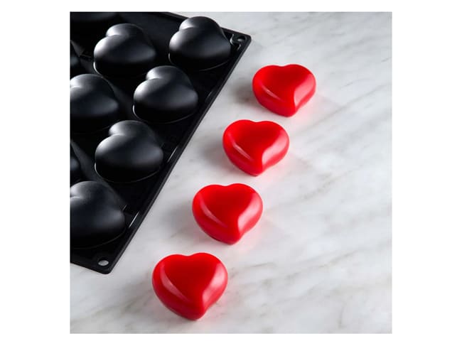 Moule silicone Passion - par Antonio Bachour - 5,2 x 4,8 x ht 3 cm - Pavoni