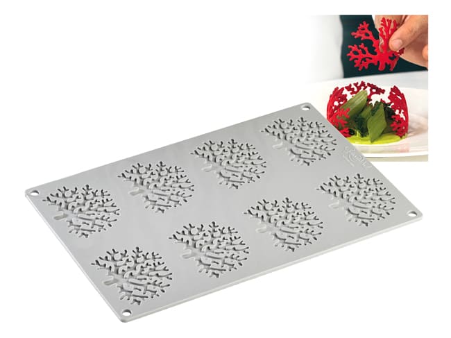 Tapis silicone texture cabosse - pour moule à bûche silicone - Pavoni -  Meilleur du Chef