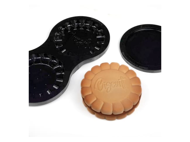 Moule silicone Biscuit - par Emmanuele Forcone - Ø 16 x ht 5,2 cm - Pavoni
