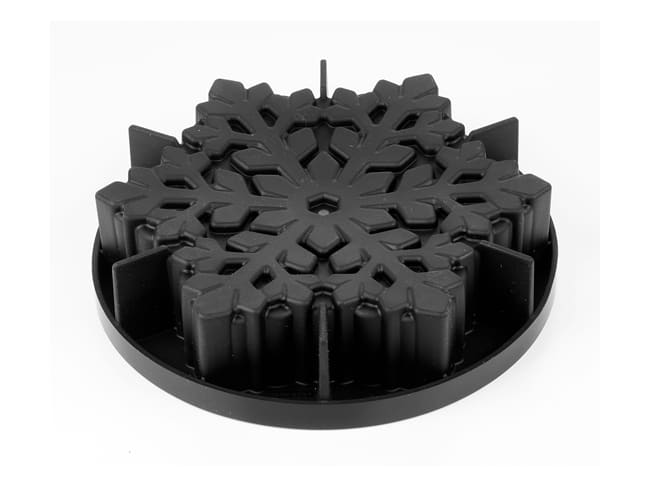 Moule silicone Flocon de neige - par Antonio Bachour - Ø 20.8cm - Pavoni