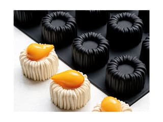 Moule silicone mini charlotte - 12 empreintes - 40 x 30 cm - Pavoni