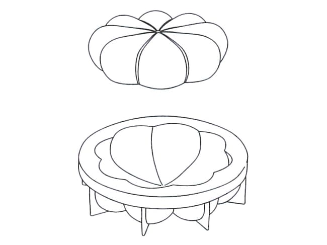 Moule silicone bombé - Ø 18 cm - Pavoni